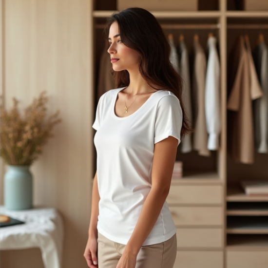 Supima Luxe Scoop Tee