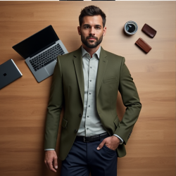 Urban Elegance Technical Blazer