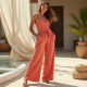 Breezy Elegance Wide-Leg Linen Pants