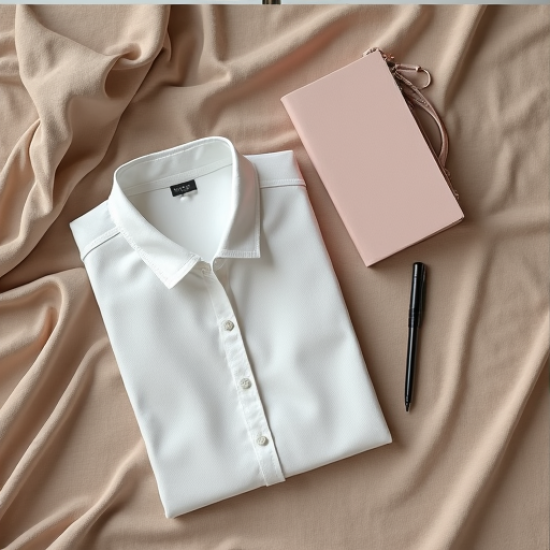 Chic Swiss Dot Elegance Shirt