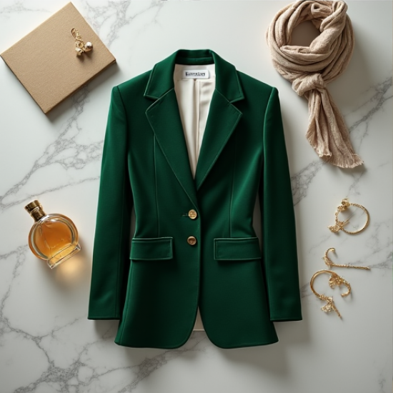 Velvet Elegance Blazer