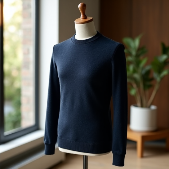 Classic Comfort Bird's Eye Knit Pullover