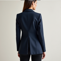 Chic Elegance Peplum Blazer