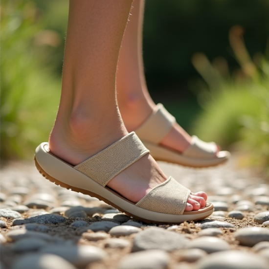 EcoStride Ankle-Strap Sport Sandals