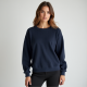 Chic Comfort Ribbed Sweatshirt