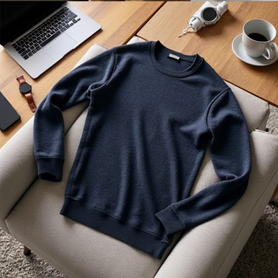 Urban Marled Knit Crewneck Urban Marled Knit Crewneck