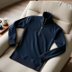 Evergreen Luxe Merino Quarter-Zip Sweater
