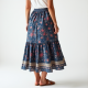 Bohemian Breeze Tiered Skirt