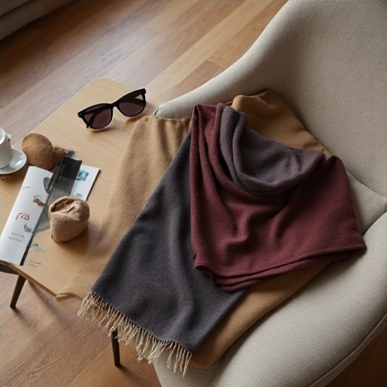 Elysian Wrap: Women's Asymmetrical Hem Knit Poncho