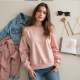 Chic Breeze Cold-Shoulder Sweatshirt
