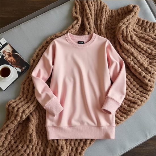 Chic Comfort Side-Zip Tunic Sweatshirt