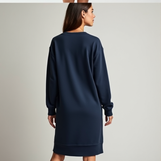 Chic Comfort French Terry Crewneck Dress Chic Comfort French Terry Crewneck Dress