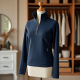 CozyChic Quarter-Zip Fleece Pullover