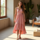Chic Wave High-Low Hem Dress