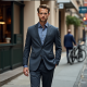 Urban Elegance Technical Blazer