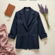 Chic Linen Elegance Blazer Chic Linen Elegance Blazer