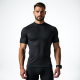 EliteFlex Men's Mock Neck Compression Tee