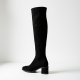 Velvet Luxe Over-the-Knee Boots