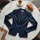 Elysian Elegance Scuba Knit Blazer