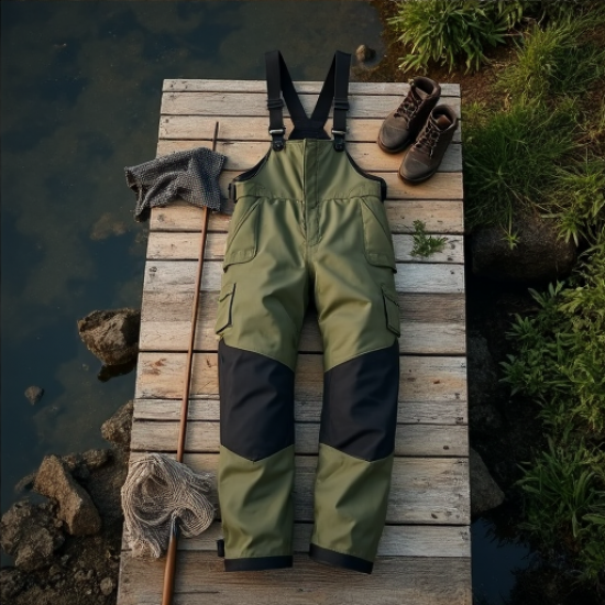 AquaGuard Pro Men's Fishing Bibs