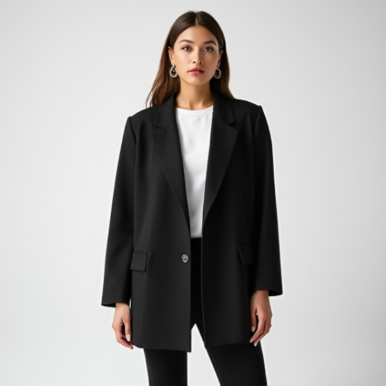 Chic Comfort Oversized Boyfriend Blazer