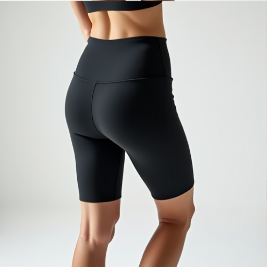 ChicFlex High-Waist Biker Skort