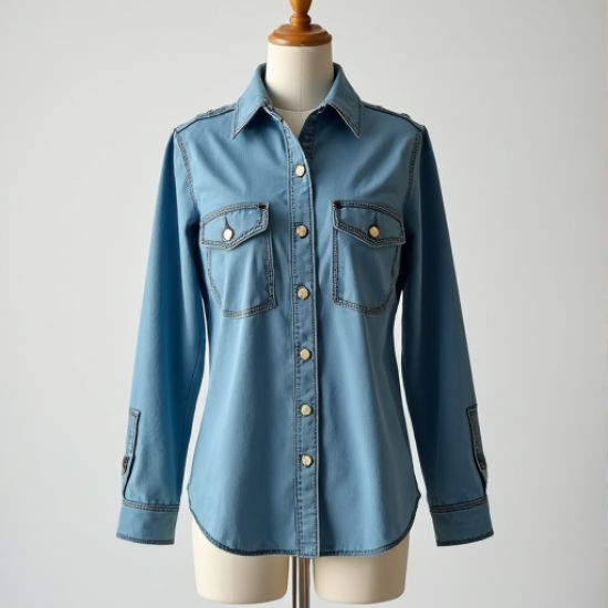 Urban Chic Denim Utility Shirt