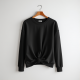Chic Twist-Front Lounge Sweatshirt