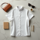 Elysian Elegance Mandarin Popover Shirt