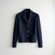 Chic Notch Elegance Sweater Jacket