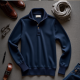 Classic Elegance Polo Sweater