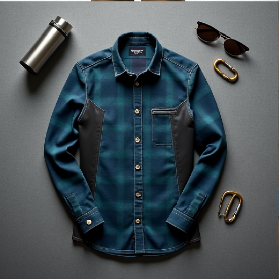 Urban Explorer Plaid Technical Shirt