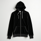 Velvet Luxe Zip-Up Hoodie
