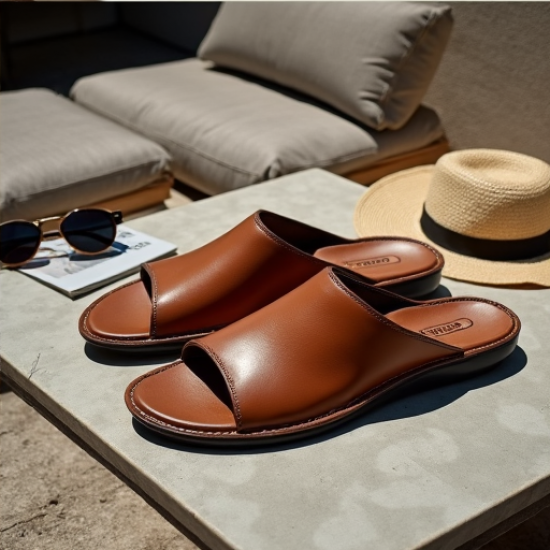 ArchSupport Luxe Leather Flip-Flops