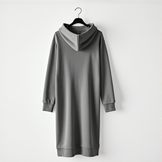 Elegance Longline Hoodie Dress Elegance Longline Hoodie Dress
