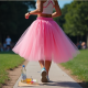Chic Tulle Twirl Fun Run Skirt