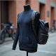 Urban Edge Contrast Zip Hoodie