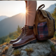 TerraStride Women's Classic Leather Hiking Boots