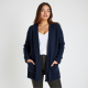 Chic Comfort Shaker Stitch Cardigan