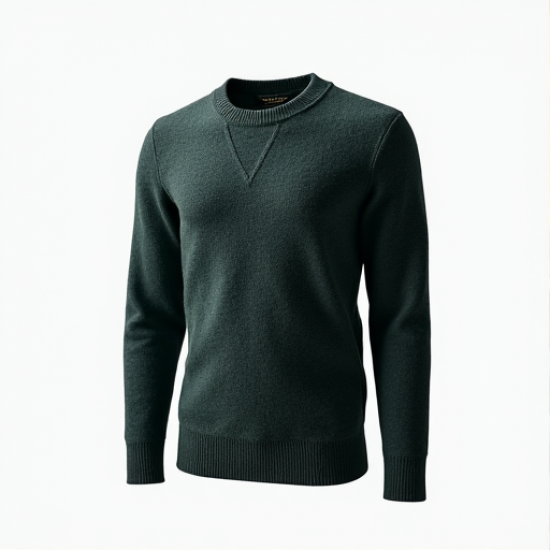 Heritage Weave Donegal Crewneck Sweater