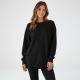 Chic Comfort Side-Zip Tunic Sweatshirt