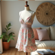 Elysian Blooms Babydoll Mini Dress