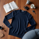 Heritage Weave Cotton Crewneck Sweater