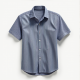 Breezy Seersucker Short Sleeve Shirt