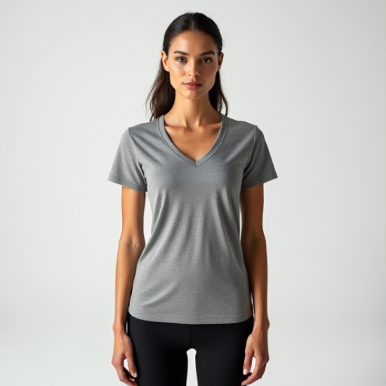 EcoVibe Women's V-Neck Tech Tee