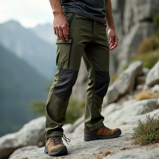 AlpineFlex Men's Articulated Climbing Pants AlpineFlex Men's Articulated Climbing Pants