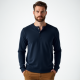 Classic Comfort Henley Sweater