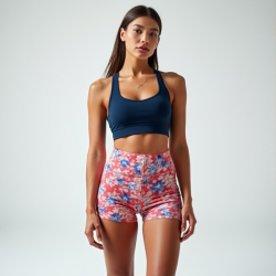 EcoChic Printed Activewear Skort