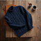 Heritage Cable-Knit Fisherman Sweater