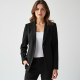 Chic Elegance Stand Collar Blazer Chic Elegance Stand Collar Blazer